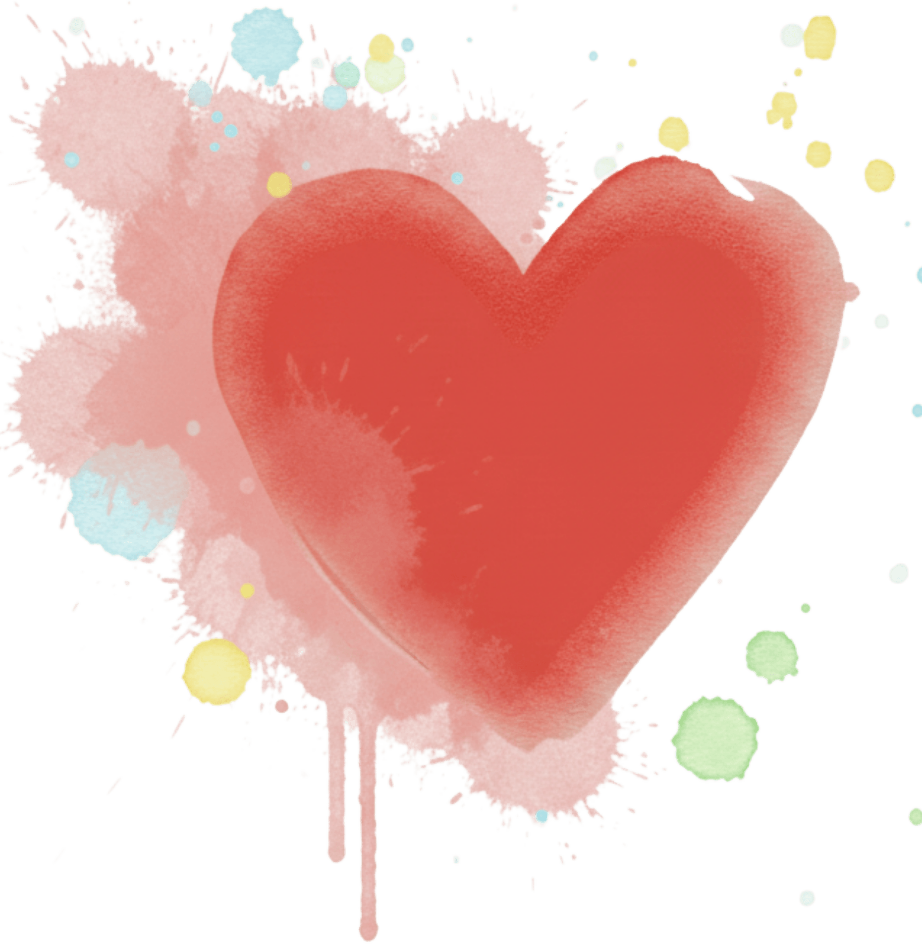 hand-drawn heart