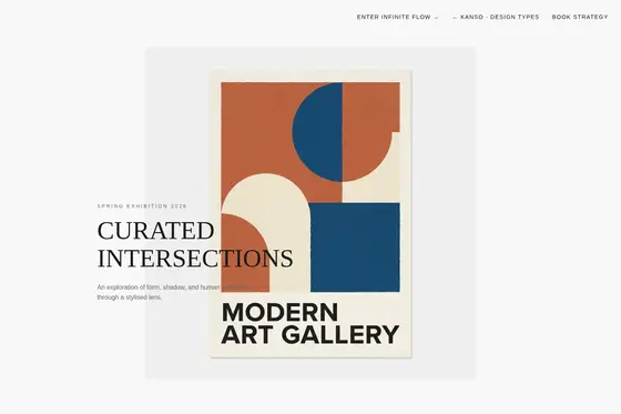 Gallery design sample